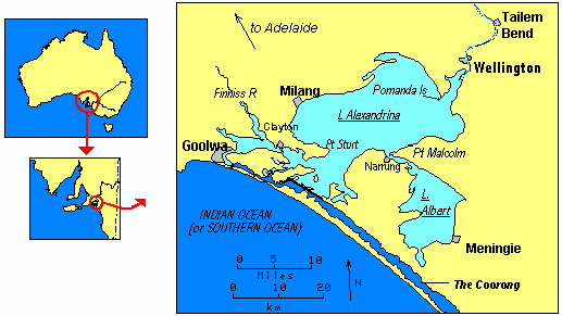 Murray Lakes map